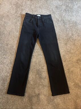 Closed womens Straight-Leg ankle Jeans in Black